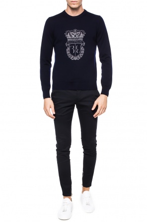 'justin' patched sweater, zdjęcie 2 'justin' patched sweater od Billionaire
